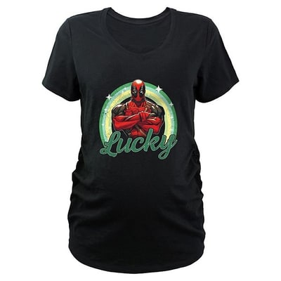 Kohl's Maternity Marvel Deadpool Lucky Graphic Tee