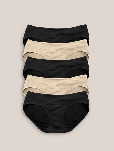 Milk & Baby Under-the-Bump Bikini Underwear Pack | Low Rise Style - Neutrals