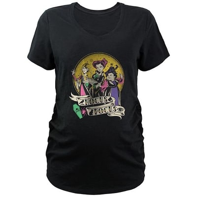 Kohl's Disney's Hocus Pocus Sanderson Sisters Retro Maternity Graphic Tee