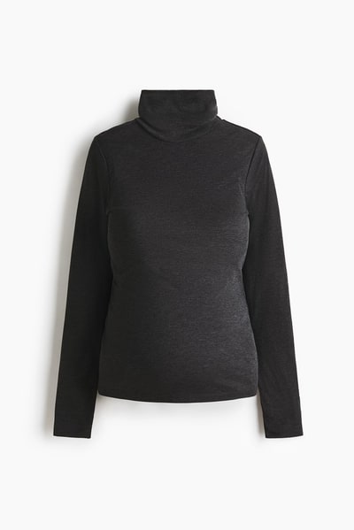 H&M MAMA Turtleneck Top