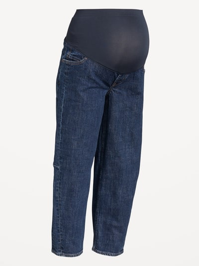 Old Navy Maternity Full Panel Barrel Ankle Jeans