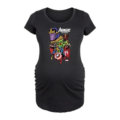 Kohl's Maternity Marvel Avengers vs Thanos Graphic Tee