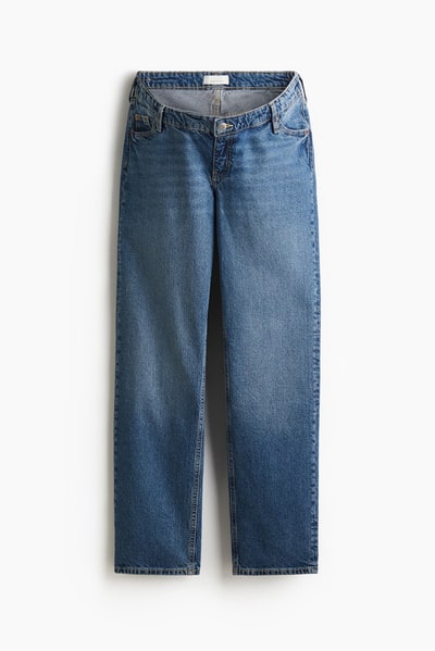 H&M MAMA Before & After Straight Low Jeans