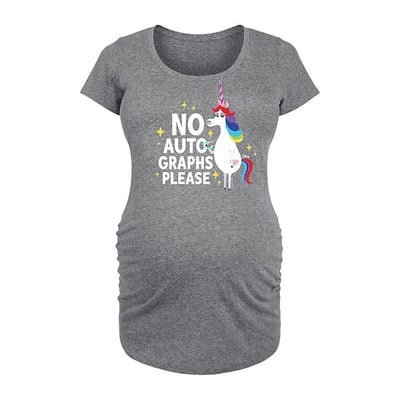 Kohl's Disney / Pixar's Inside Out Maternity No Autographs Please Graphic Tee
