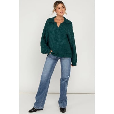 Target Pinkblush Navy Blue Lightly Distressed Maternity Straight Leg Jeans 26