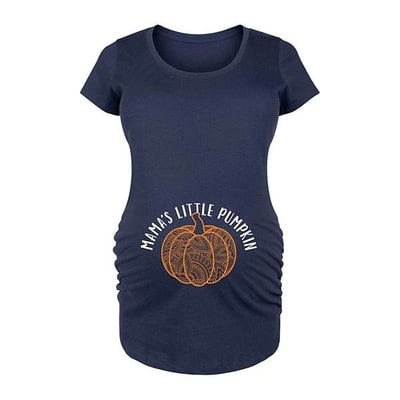 Kohl's Maternity Mama's Little Pumpkin Graphic Tee