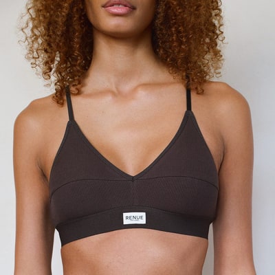 For The Creators Soft Cup Bralette in Espresso