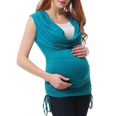 Kohl's Maternity Pokkori Cowlneck Nursing Top