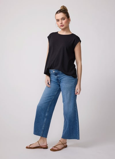 Ingrid & Isabel Essential Relaxed Maternity Tank Top