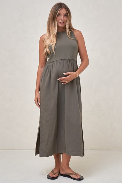 Bae the Label Serenade Midi Dress - Pine