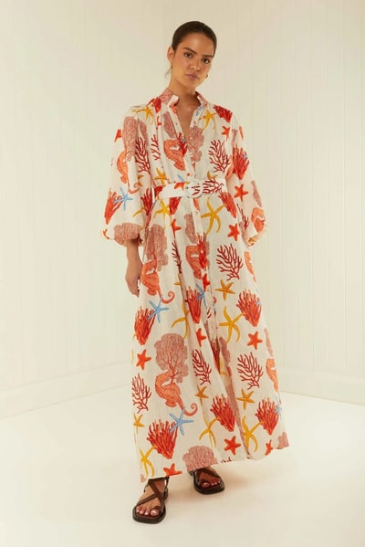 For The Creators Noddy Dress Coral