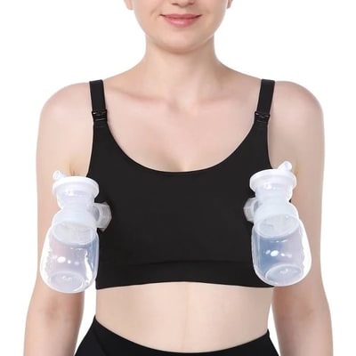 Target Momcozy Pumping Bra - Black - M