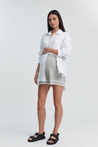 Legoe Heritage Essential Knit Short (Grey Marle) - FINAL SALE