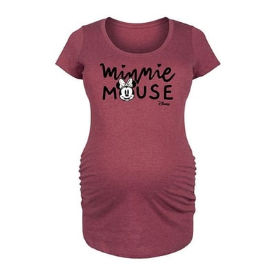 Kohl's Disney's Minnie Mouse Maternity Simple Graphic Tee