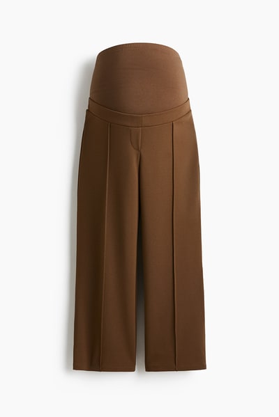 H&M MAMA Ankle-Length Interlock Pants