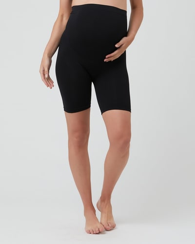 Ripe Maternity Seamless Support Shorts Black