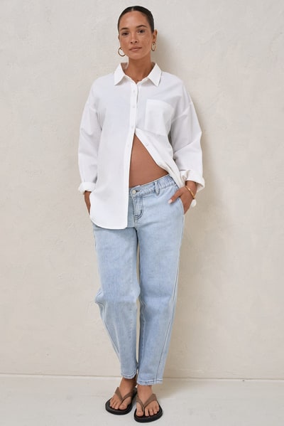 Bae the Label Bend The Rules Barrel Jean