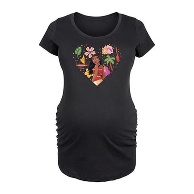 Kohl's Disney's Moana Maternity Heart Graphic Tee
