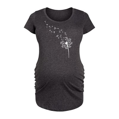 Kohl's Maternity Dandelion Seeds Graphic Tee
