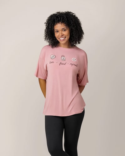 Kindred Bravely Oversized Graphic Tee | Love Feed Repeat