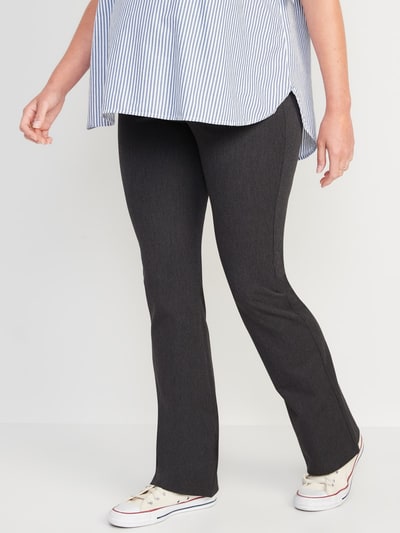 Old Navy Maternity Full-Panel Pixie Flare Pants