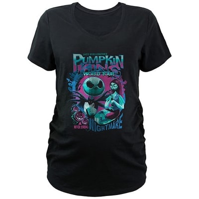 Kohl's Disney's The Nightmare Before Christmas Jack Skellington Pumpkin King World Tour Maternity Graphic Tee