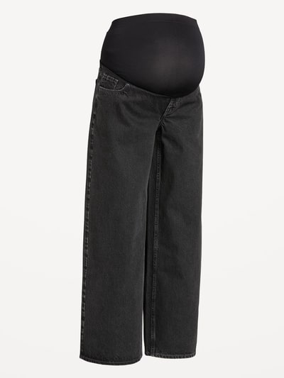 Old Navy Maternity Full-Panel Wow Baggy Jeans
