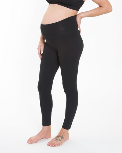 Ripe Maternity Organic Essential Leggings Black