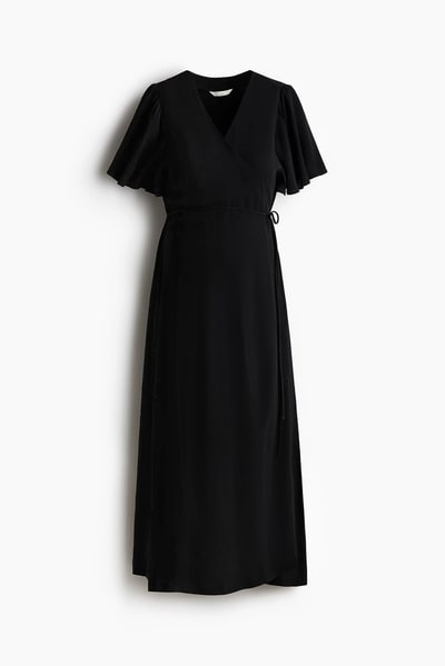 H&M MAMA Nursing wrap dress