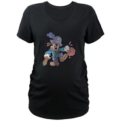 Kohl's Disney's Mickey Mouse Pirate Trick Or Treater Maternity Graphic Tee