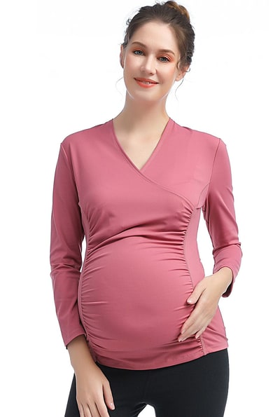 Kimi + Kai Kimi + Kai Maternity Essential Nursing Active Top