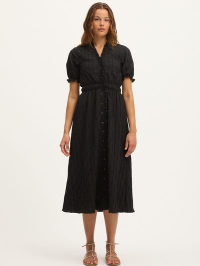 For The Creators Karen Midi Dress in Black