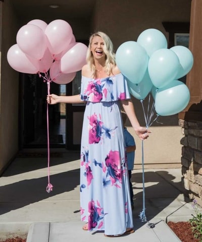 Bump City The Gia Gender Reveal Dress