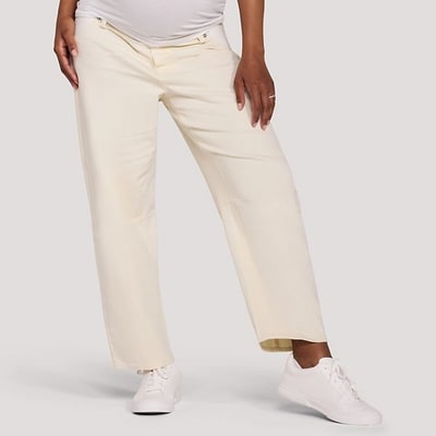 Kohl's Maternity Motherhood® Pull-On Dart Barrel Jeans