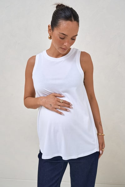 Bae the Label Into It Curved Hem Tank