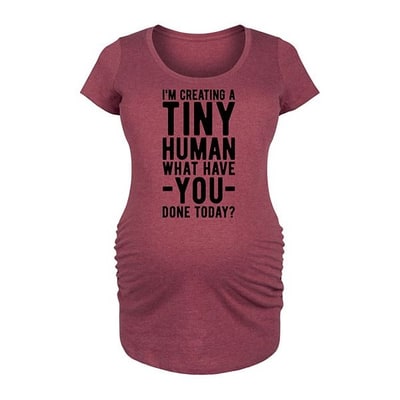 Kohl's Maternity I'm Creating A Tiny Human Graphic Tee