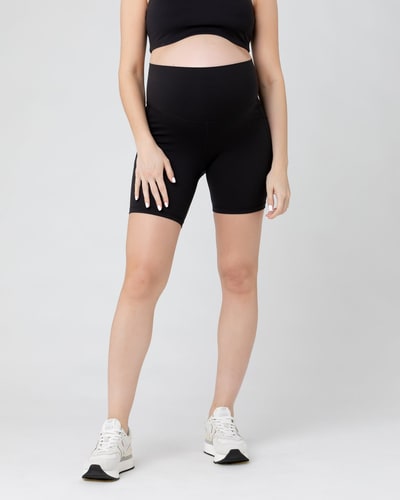 Ripe Maternity Tempo Bike Short Black