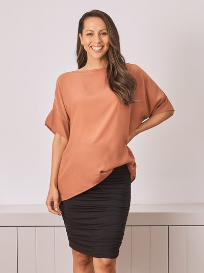 Angel Maternity Pia Maternity Relax Fit Top