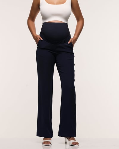 Soon Maternity Classic Overbelly Straight Pants