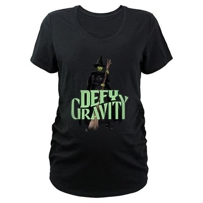 Kohl's Maternity Wicked Elphaba Defy Gravity Graphic Tee