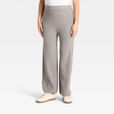 Target Straight Maternity Pull-On Pants - Isabel Maternity by Ingrid & Isabel™ Heather Gray L