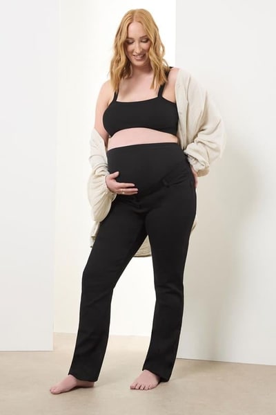 Yours Clothing LTS Maternity Tall Black Lift & Shape Slim Leg Jeans