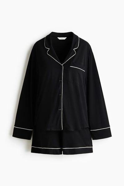 H&M MAMA Before & After Viscose-Blend Pajamas