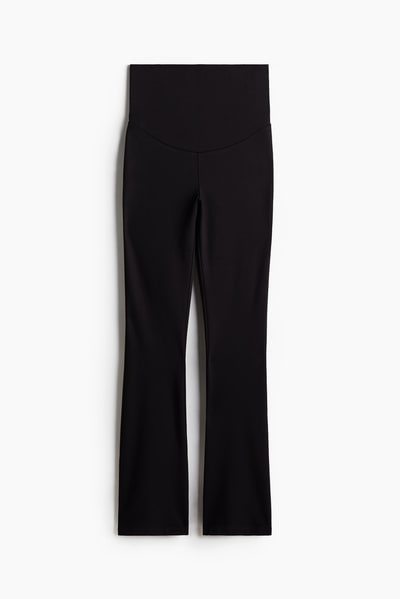 H&M MAMA Flared Jersey Pants