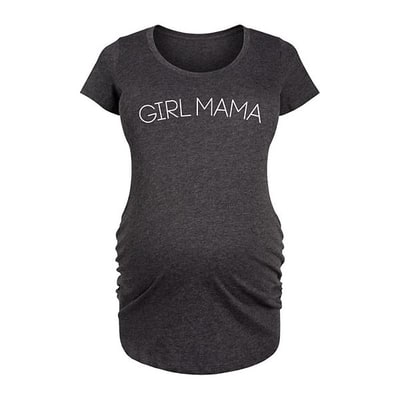 Kohl's Maternity Girl Mama Graphic Tee