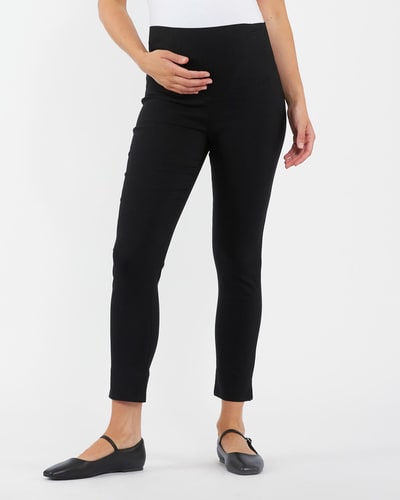 Ripe Maternity Suzie Capri Pant Black