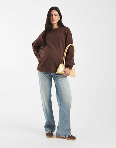 ASOS comfort stretch straight leg jeans in vintage wash