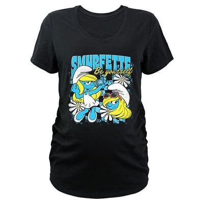 Kohl's Maternity Smurfs Smurfette Be Yourself Graphic Tee