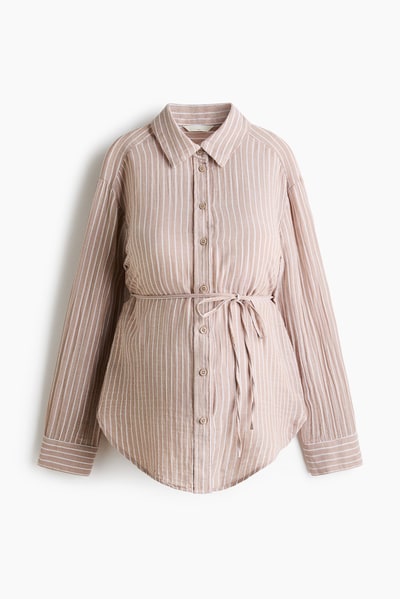 H&M MAMA Before & After Muslin Shirt