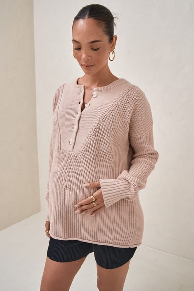 Bae the Label Bound To Be Sweater - Biscuit